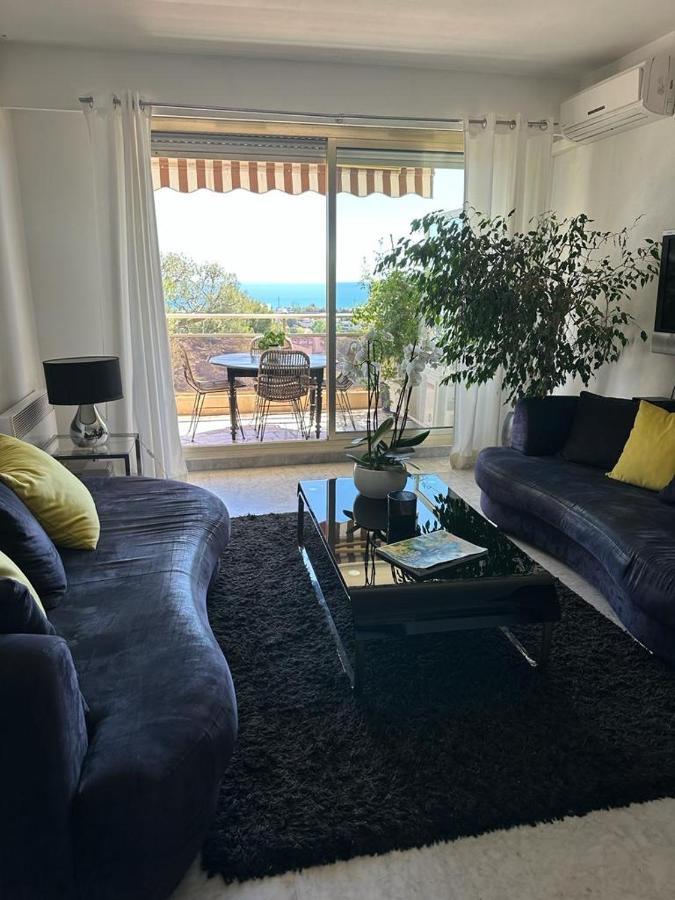 Bel Appartement Avec Vue Mer Villeneuve-Loubet Exteriör bild