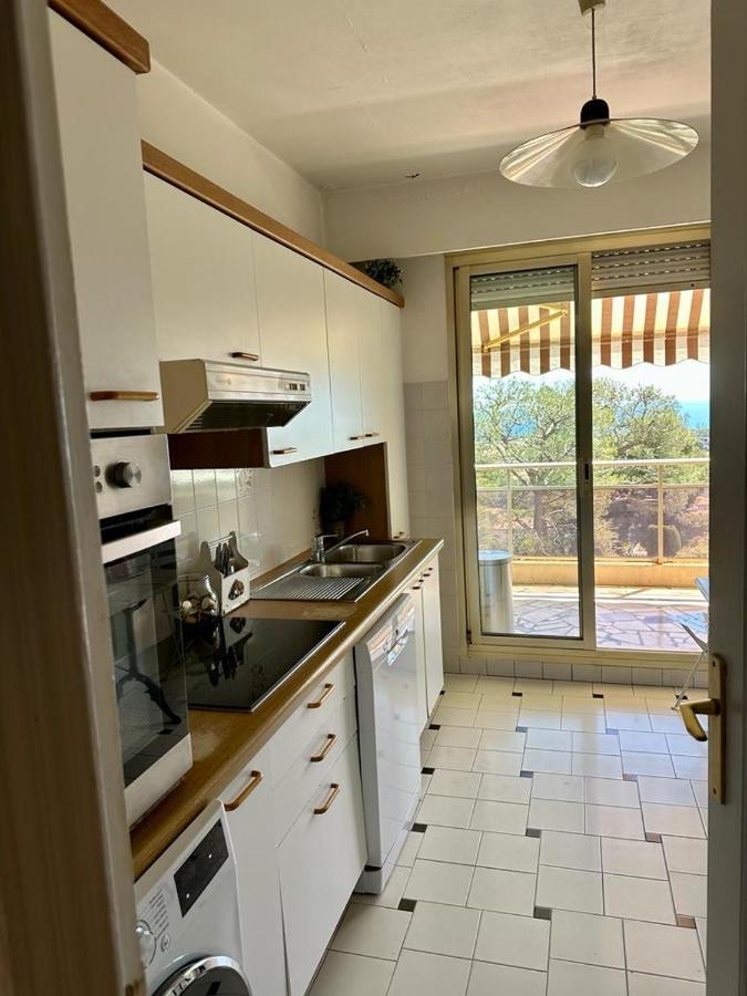 Bel Appartement Avec Vue Mer Villeneuve-Loubet Exteriör bild