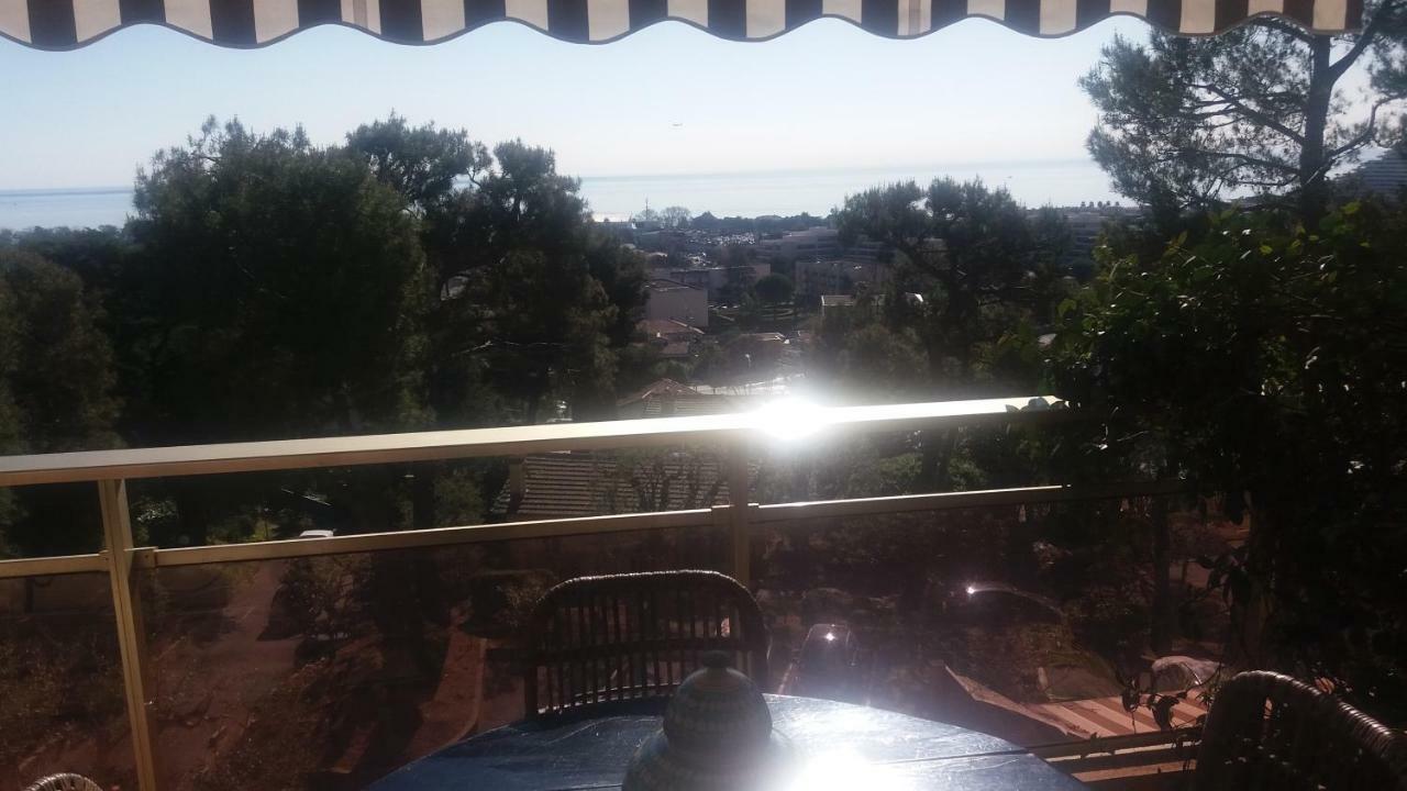Bel Appartement Avec Vue Mer Villeneuve-Loubet Exteriör bild